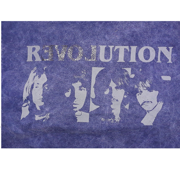 Beatles Revolution True Vintage rock Official Tee L NWT - Picture 2 of 3